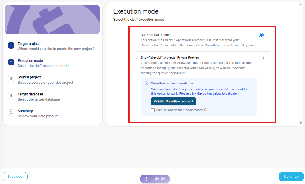 Provide the source dbt project you want to migrate !!shadow!!