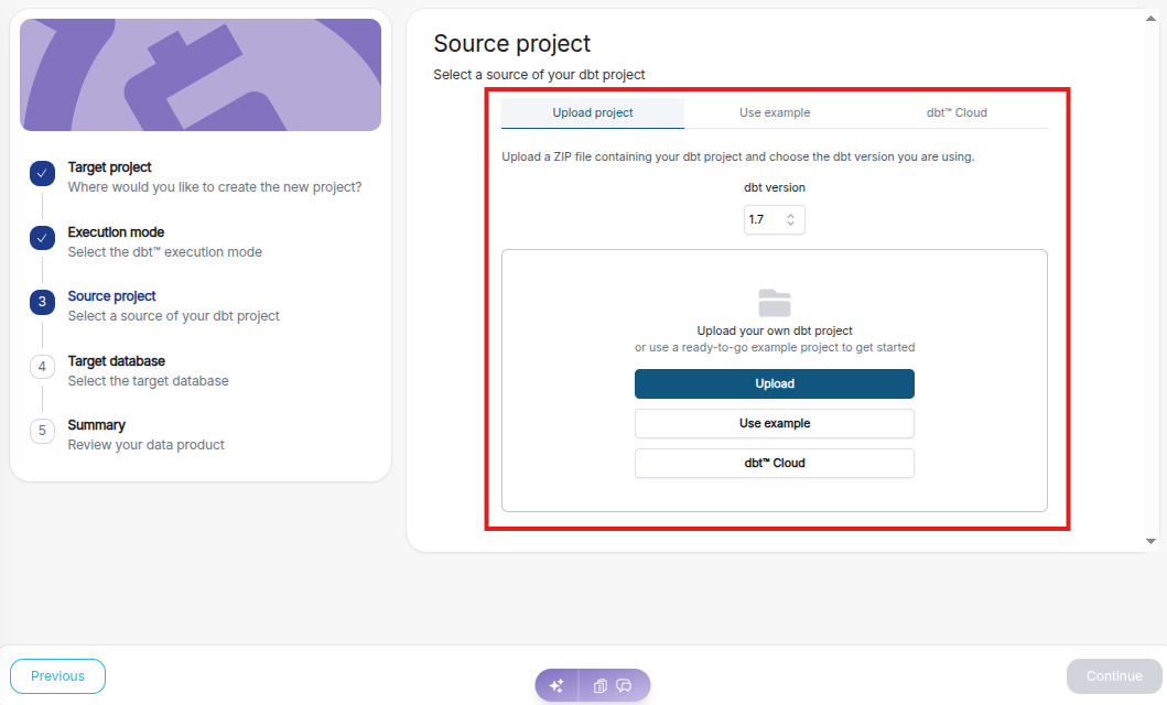 Select the target database !!shadow!!
