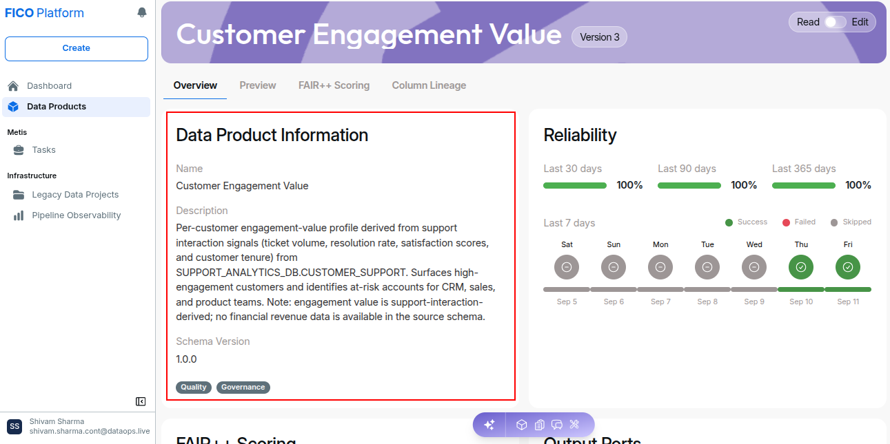 Data Product Information !!shadow!!