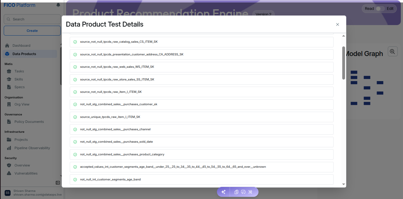 Data Product Test Details !!shadow!!