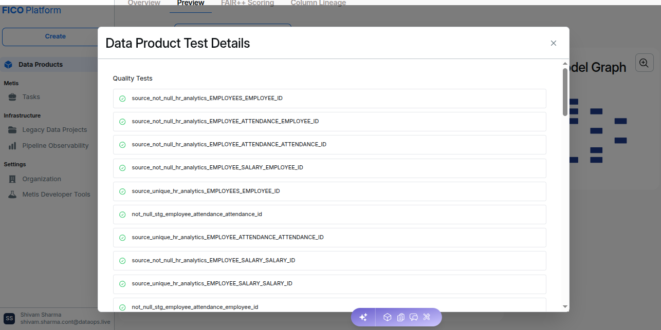 Data Product Test Details !!shadow!!