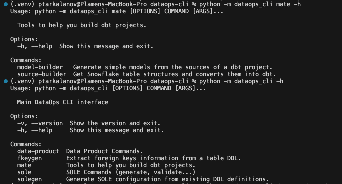 dataops-cli --help output !!shadow!!
