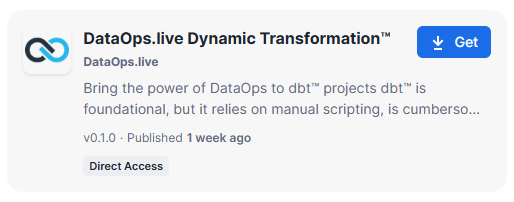 DataOps for dbt app !!shadow!!