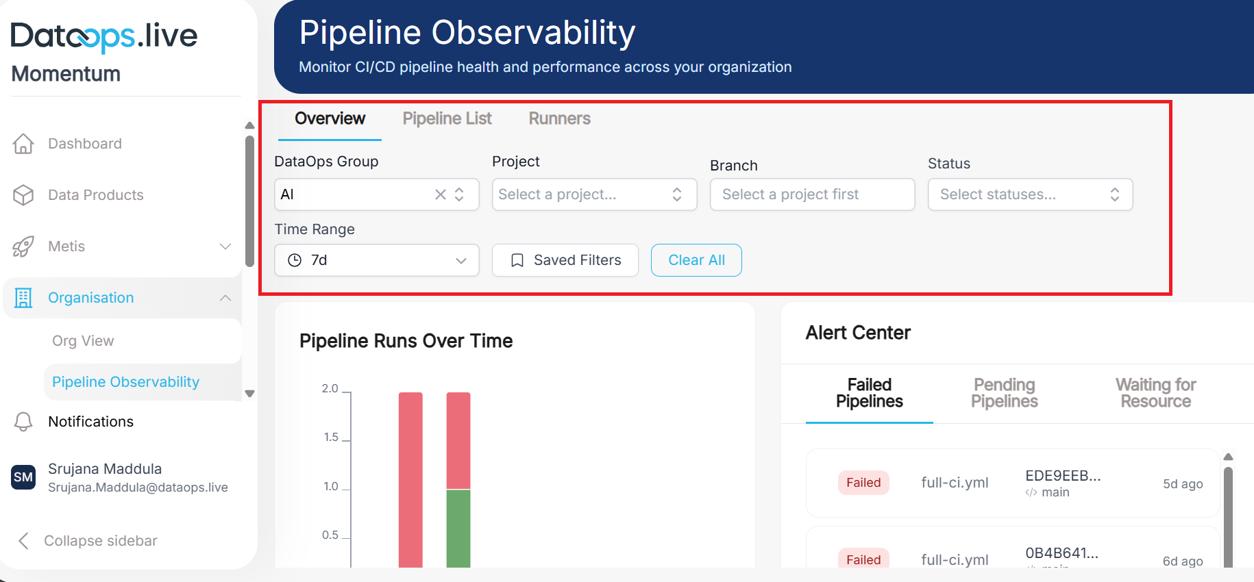 Pipeline observability !!shadow!!