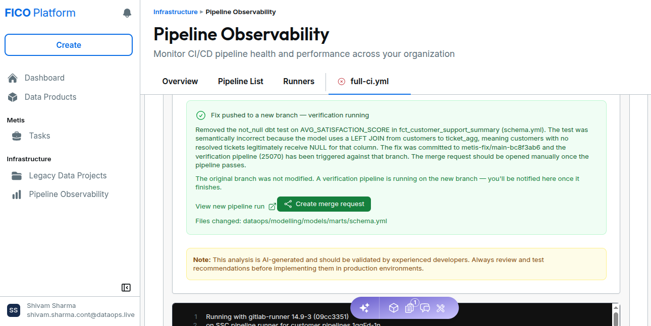 Pipeline Debugging tab !!shadow!!