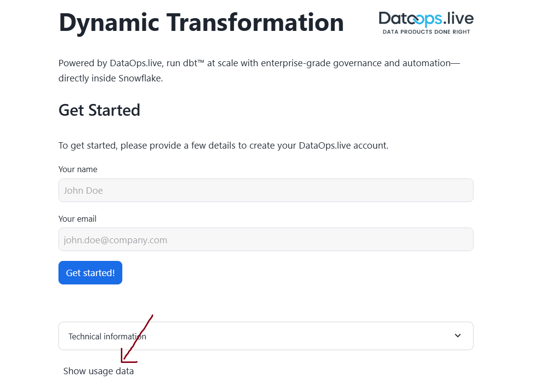 Usage data button !!shadow!!